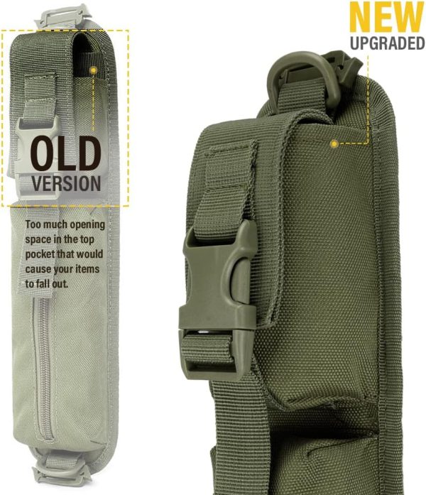 WYNEX Tactical Pouch Molle Accessory Durable Nylon Mens-2