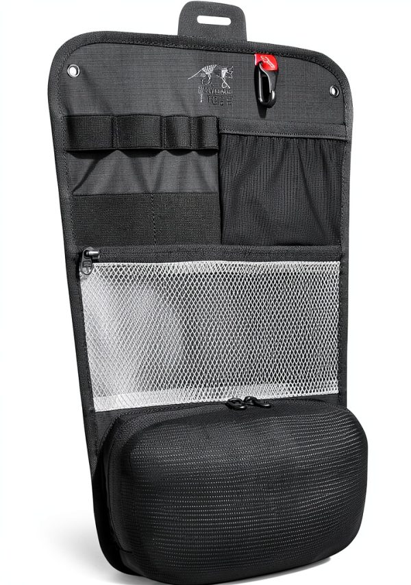Tasmanian Tiger Organizer Panel Foldable Black Backpack-0