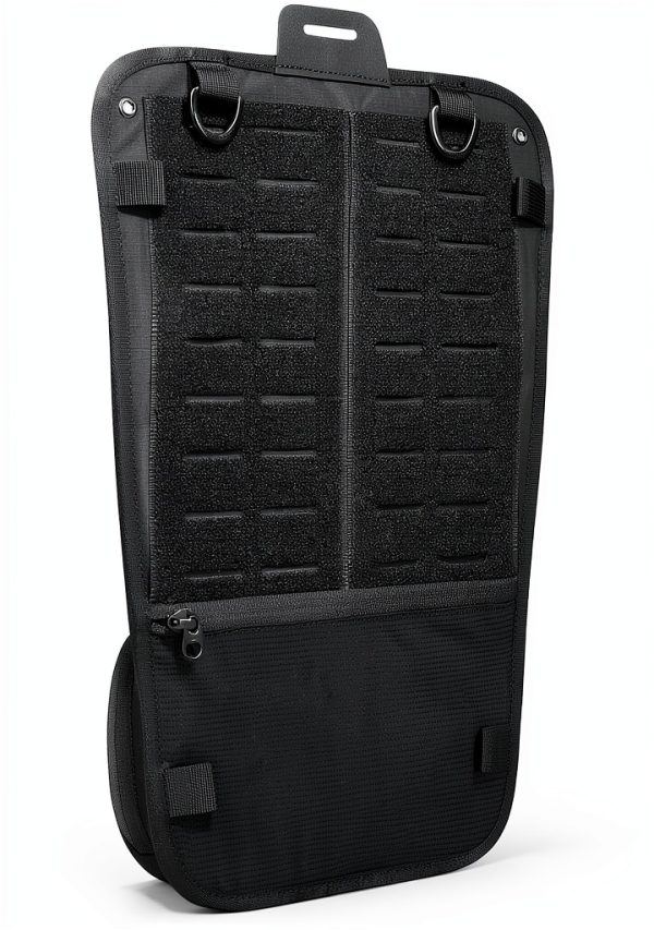 Tasmanian Tiger Organizer Panel Foldable Black Backpack-2