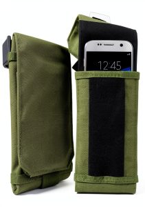 Clakit Travel Wallet Nylon Phone Pouch Clip On StrapPack-0