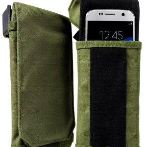 Clakit Travel Wallet Nylon Phone Pouch Clip On StrapPack-0