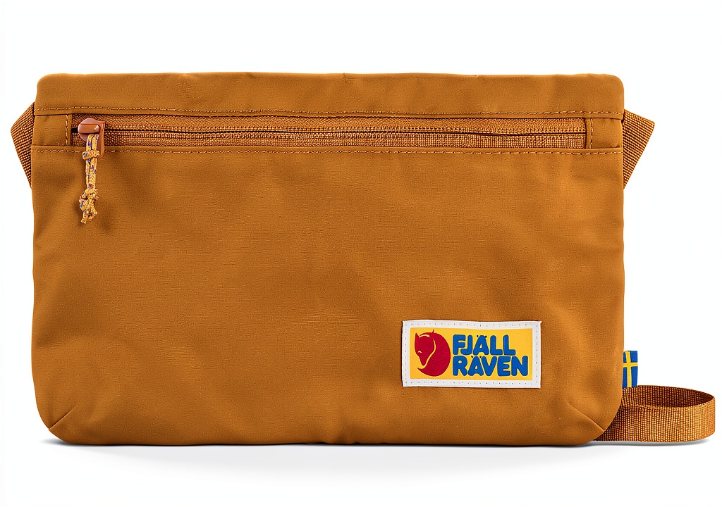 Installing Fjällräven Vardag Pocket Backpack Polyester 16L Mens on a wooden desk