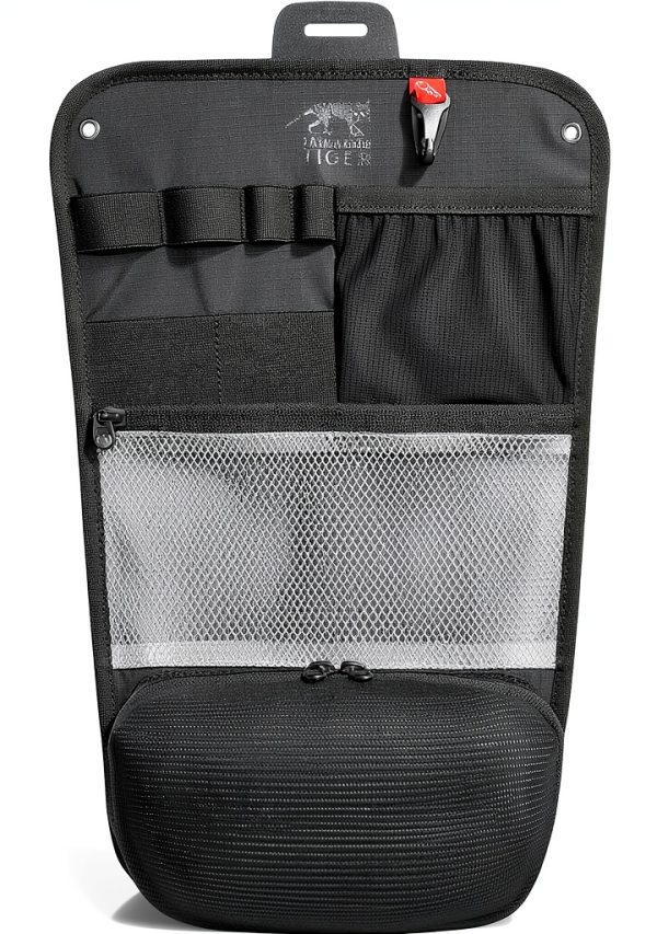 Tasmanian Tiger Organizer Panel Foldable Black Backpack-3