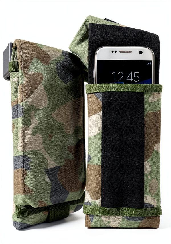 Clakit Travel Wallet Nylon Phone Pouch Clip On Strap-0