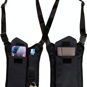 LAUNDRY POUCH Nylon Anti Theft Shoulder Bag Adjustable Strap-0