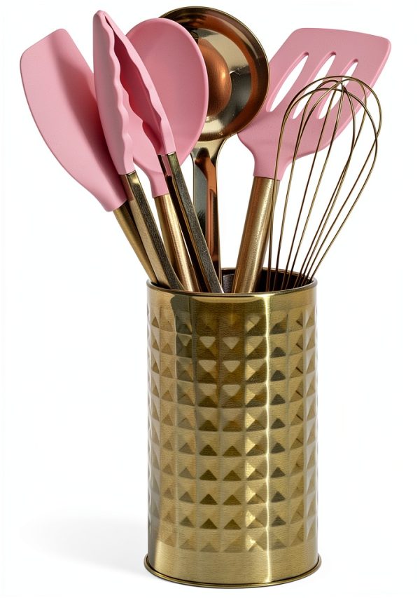 Paris Hilton Stainless Steel Kitchen Utensil Set-0