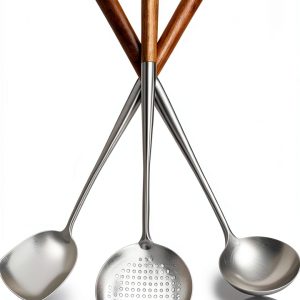Evanda Stainless Steel Wok Spatula Set for Kitchen-0