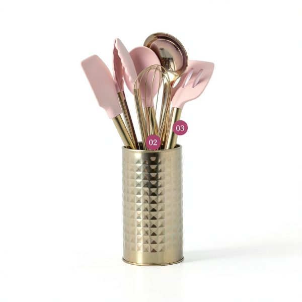 Paris Hilton Stainless Steel Kitchen Utensil Set-2