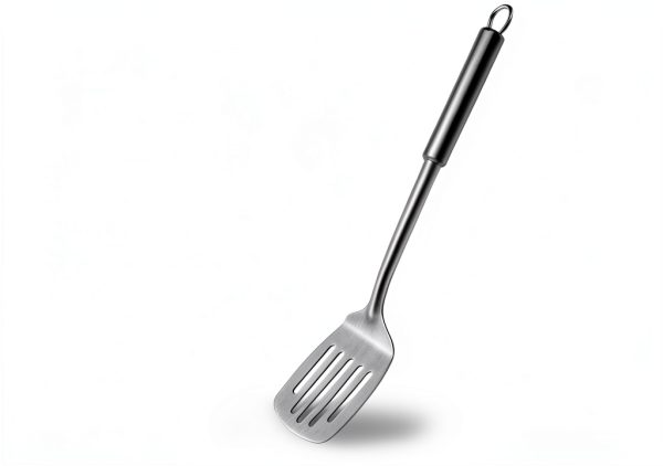 Pleafind Stainless Steel Spatula Set 2P/4P Gray Silver Utensils-5