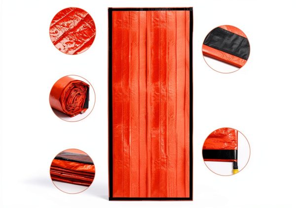 Emergency Sleeping Bag Esky Bivy Orange 2 Pack-2