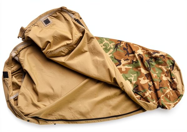 Ammo Can Man Woodland Camouflage Waterproof Bivy Cover 1 Person Mummy-2