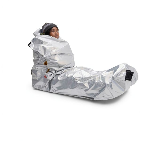 SOL Thermal Bivvy by SOL Survival – Silver Blanket with Whistle-2