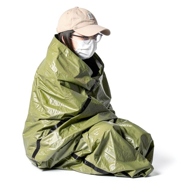 Emergency Sleeping Bag GJD 3-Pack Mylar Bivy for Adults Orange-3