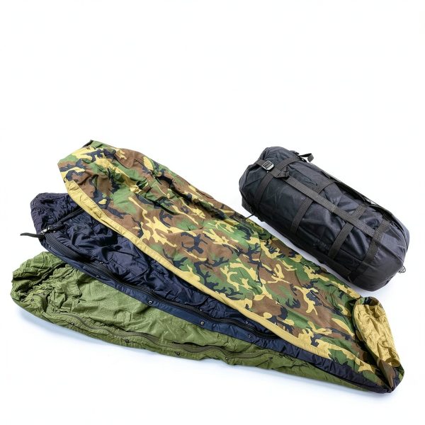 Military Modular Sleep System 4 Piece with Goretex Bivy Cover and Carry Sack-4