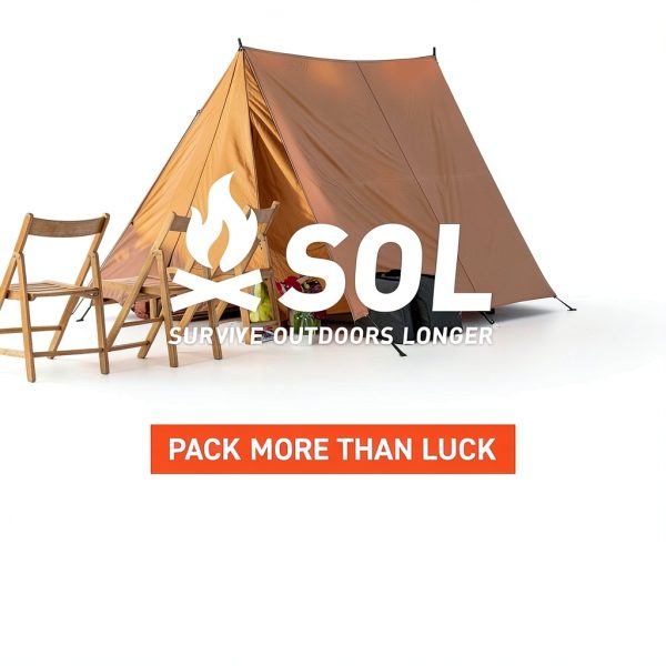 SOL Escape Bivvy with Hood Green Reflects 70% Heat Water-Resistant-6