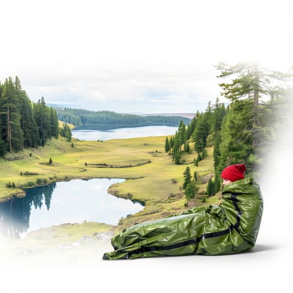 Emergency Sleeping Bag Thrive The Wild Bivy Mylar Waterproof-3