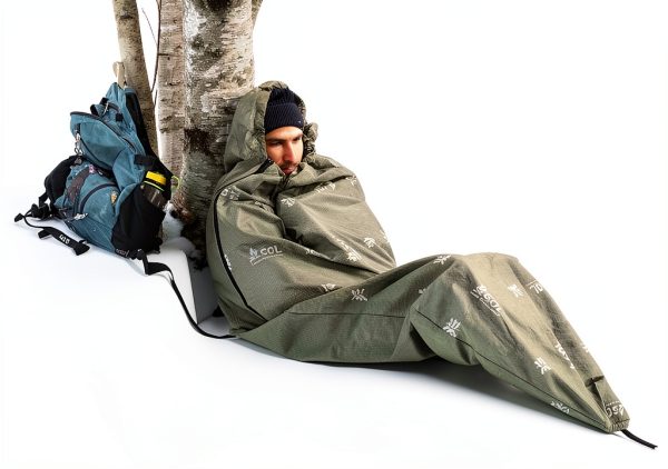 SOL Escape Bivvy with Hood Green Reflects 70% Heat Water-Resistant-8