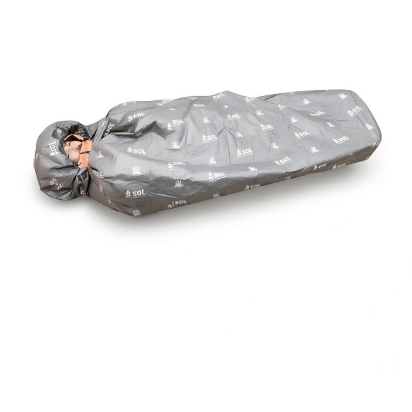 SOL Escape Bivvy XL with Hood Gray Outdoor Survival Bivvy-3